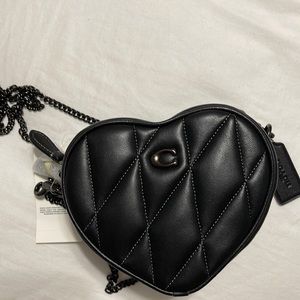 Heart Crossbody With Quilting